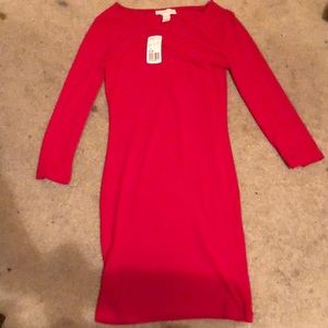 red forever 21 dress